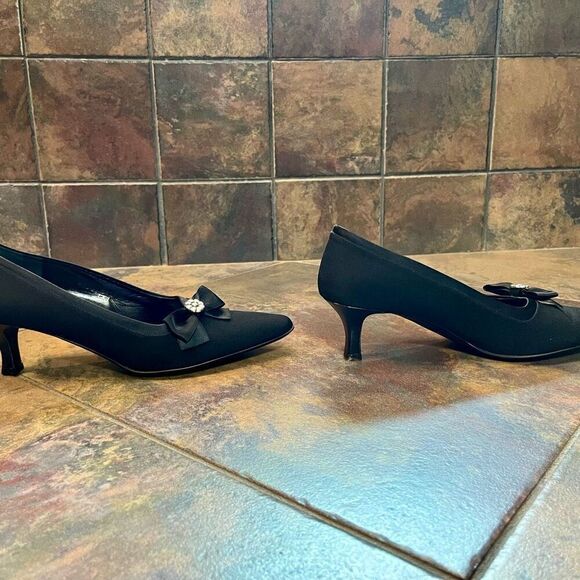 Brighton Zinnia Bow High Heels Size 8.5 M - Picture 5 of 15